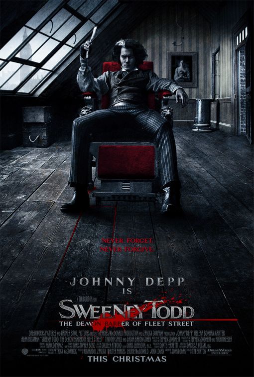 Sweeney Todd Movie Poster