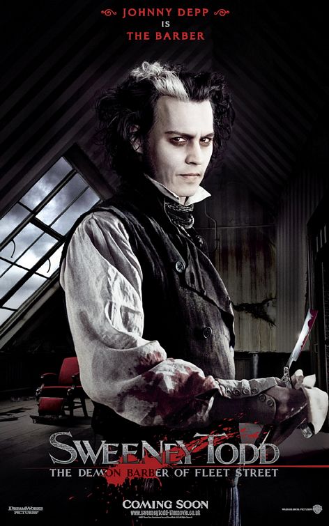 Sweeney Todd Movie Poster