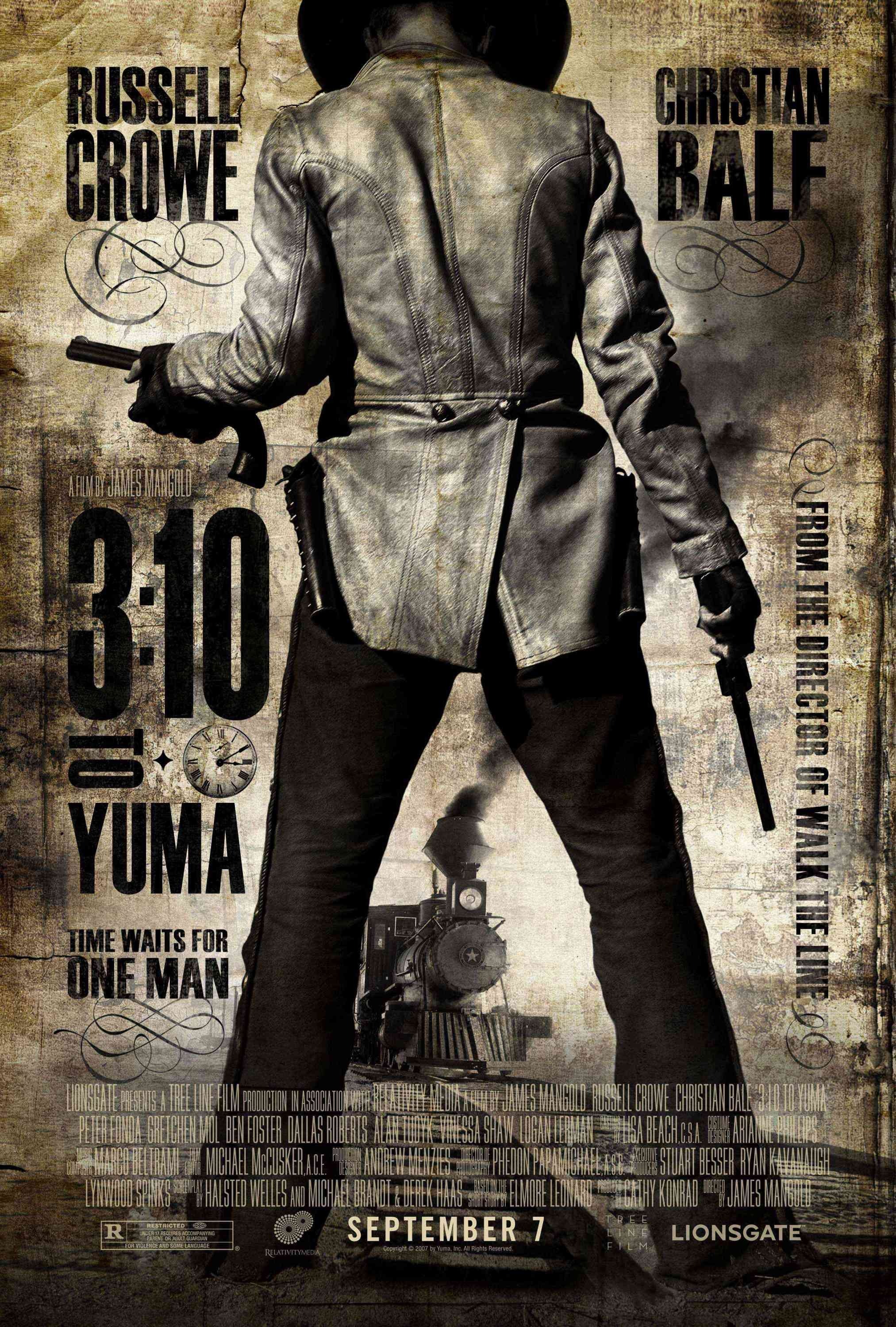 Mega Sized Movie Poster Image for 3:10 to Yuma (#1 of 5)