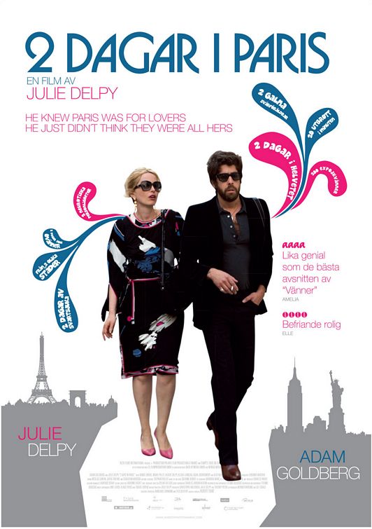 2 Days in Paris Movie Poster