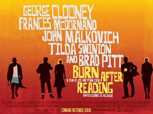 Burn After Reading Movie Poster