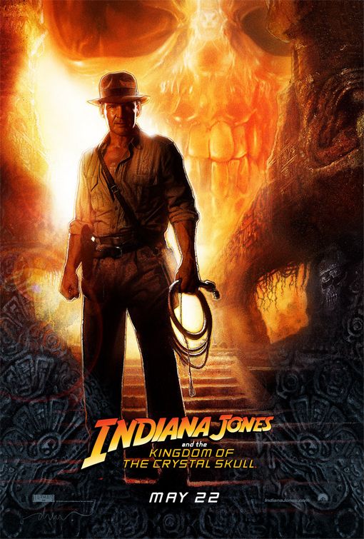 Indiana Jones and the Kingdom of the Crystal Skull Movie Poster