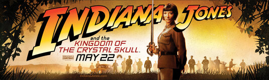 Indiana Jones and the Kingdom of the Crystal Skull Movie Poster