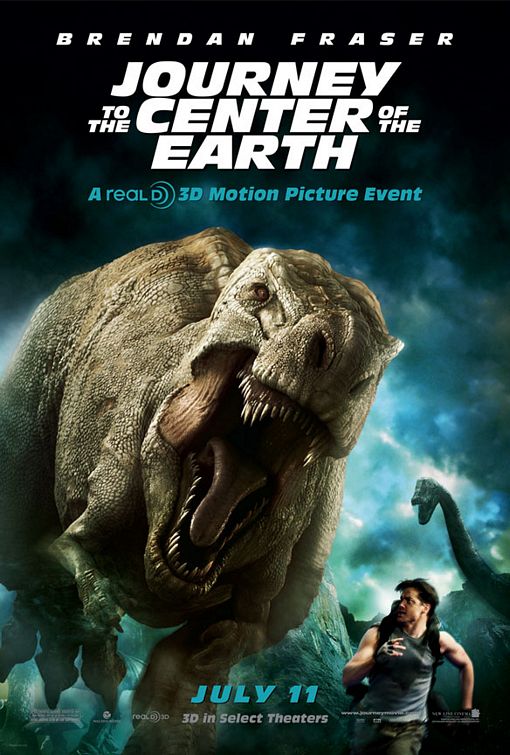 Journey to the Center of the Earth 3D Movie Poster