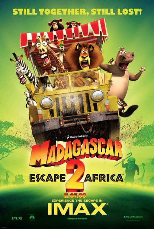 Madagascar: Escape 2 Africa Movie Poster