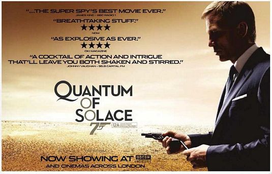 Quantum of Solace Movie Poster