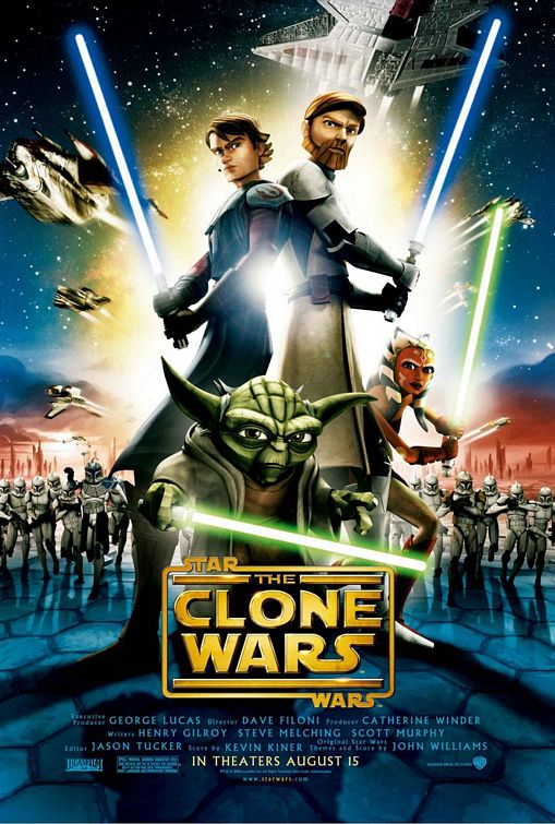 Star Wars: The Clone Wars Movie Poster