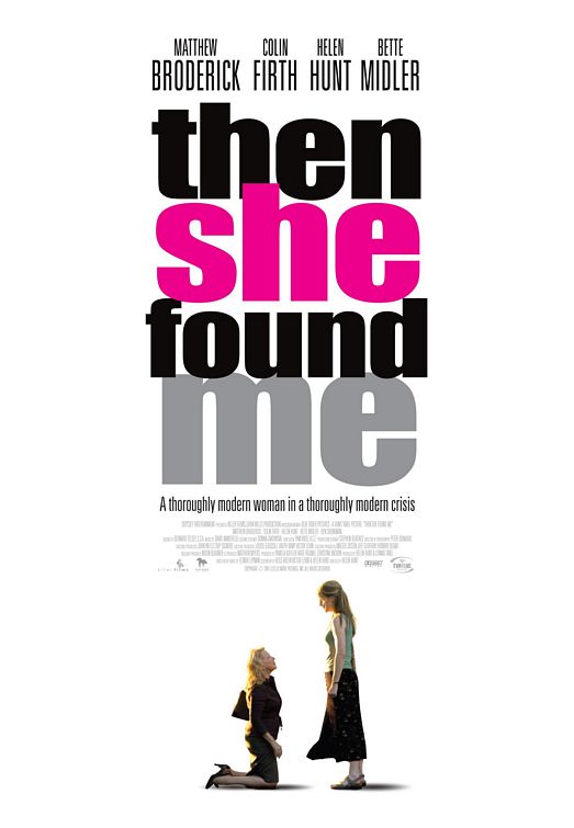 Then She Found Me Movie Poster