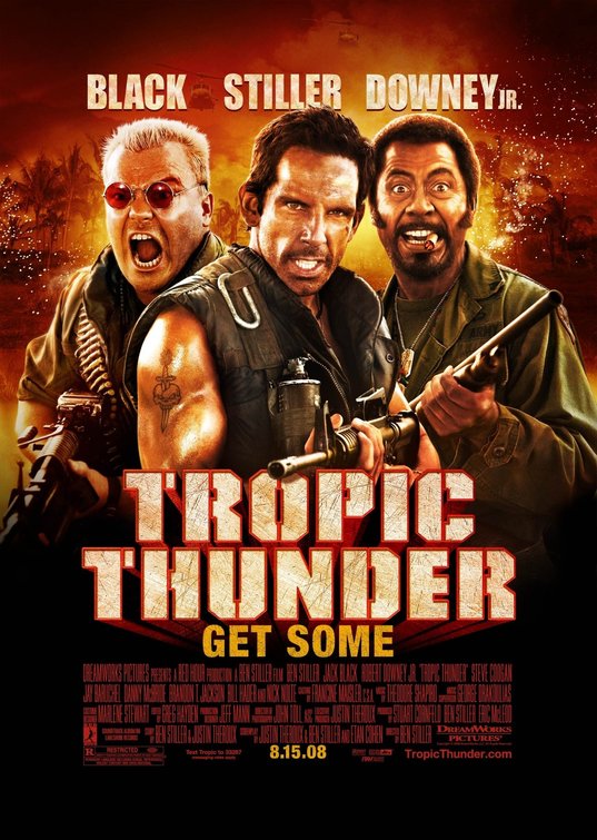 Tropic Thunder Movie Poster