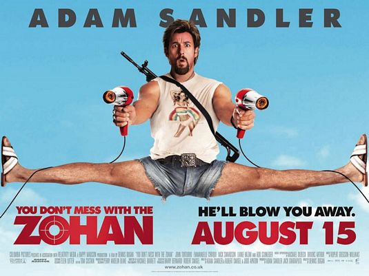 You Don't Mess with the Zohan Movie Poster