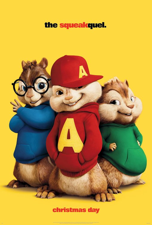 Alvin and the Chipmunks: The Squeakquel Movie Poster