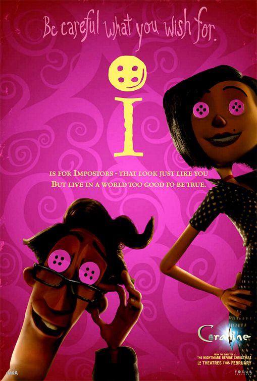 Coraline Movie Poster