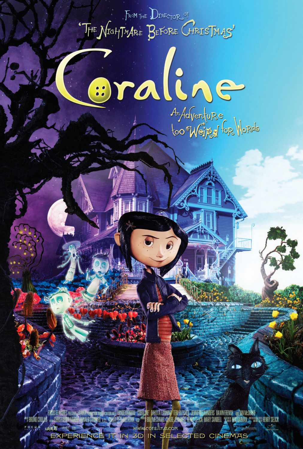 Extra Large Movie Poster Image for Coraline (#2 of 36)