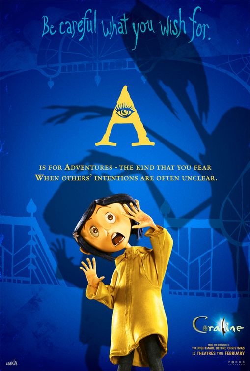 Coraline Movie Poster