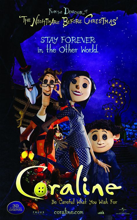 Coraline Movie Poster