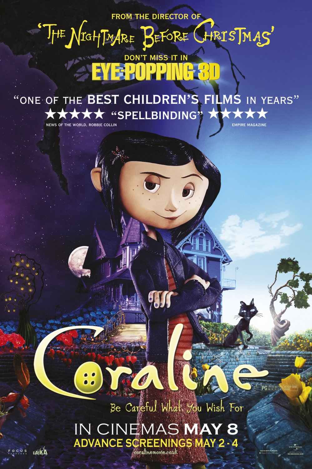 Extra Large Movie Poster Image for Coraline (#35 of 36)