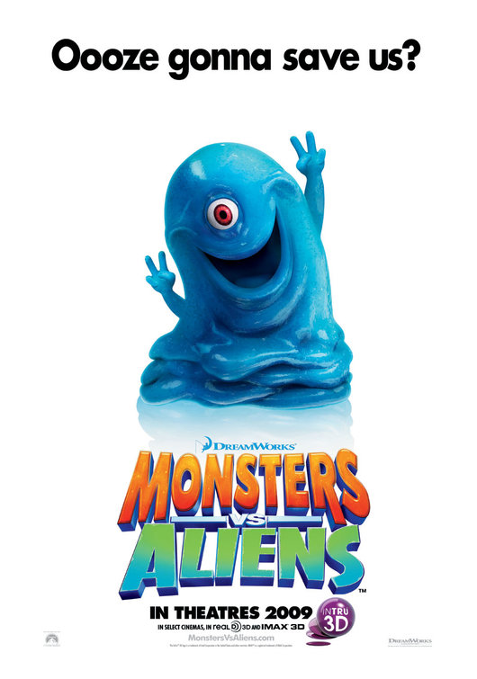 Monsters vs. Aliens Movie Poster