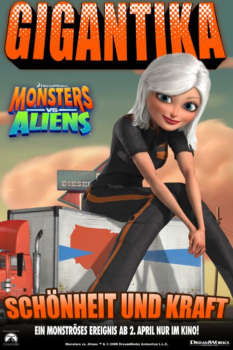 Monsters vs. Aliens Movie Poster