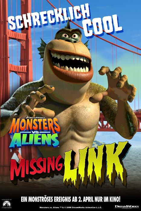 Monsters vs. Aliens Movie Poster