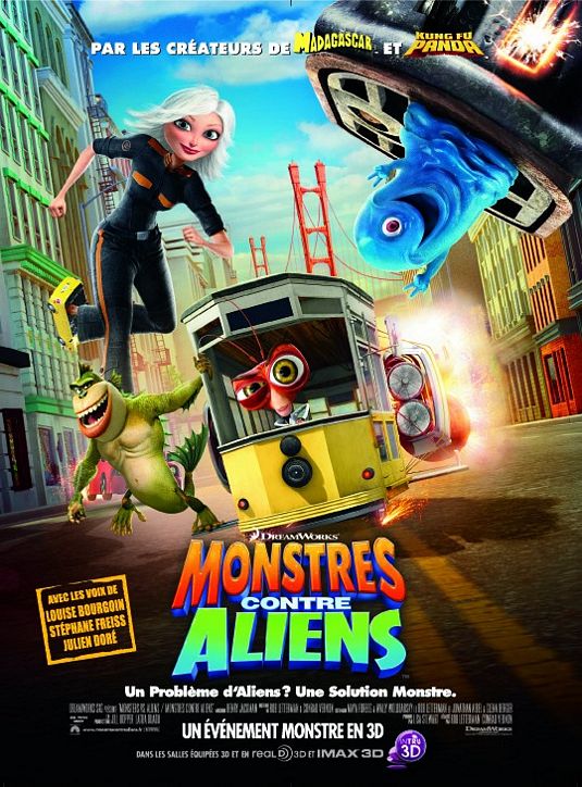 Monsters vs. Aliens Movie Poster