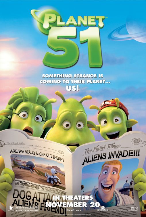 Planet 51 Movie Poster