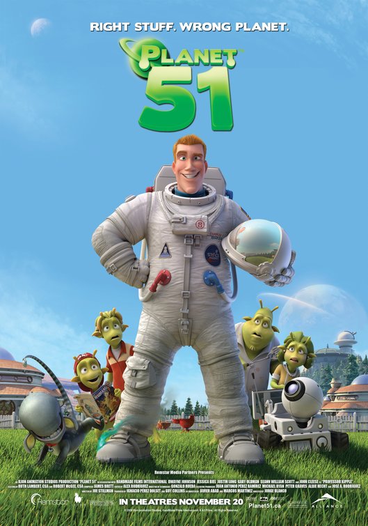 Planet 51 Movie Poster