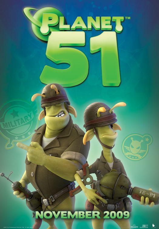 Planet 51 Movie Poster