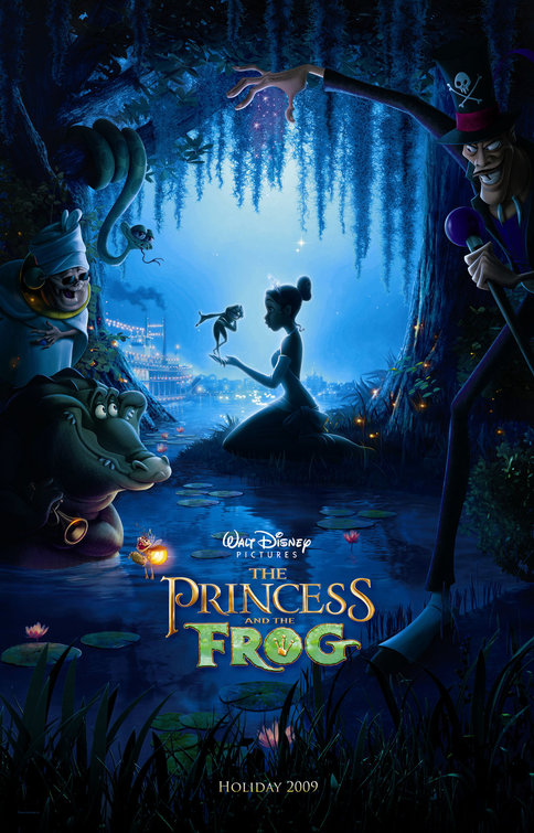 The Princess and the Frog Movie Poster