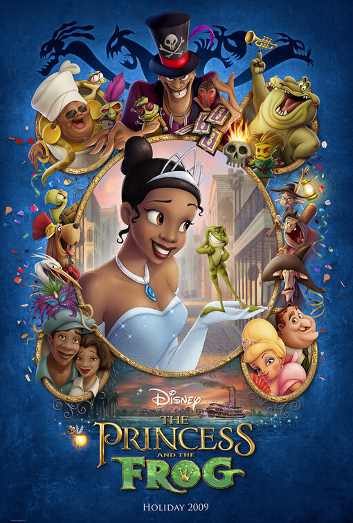 The Princess and the Frog Movie Poster