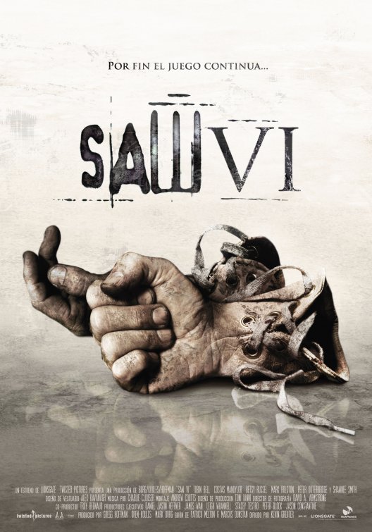 Saw VI Movie Poster