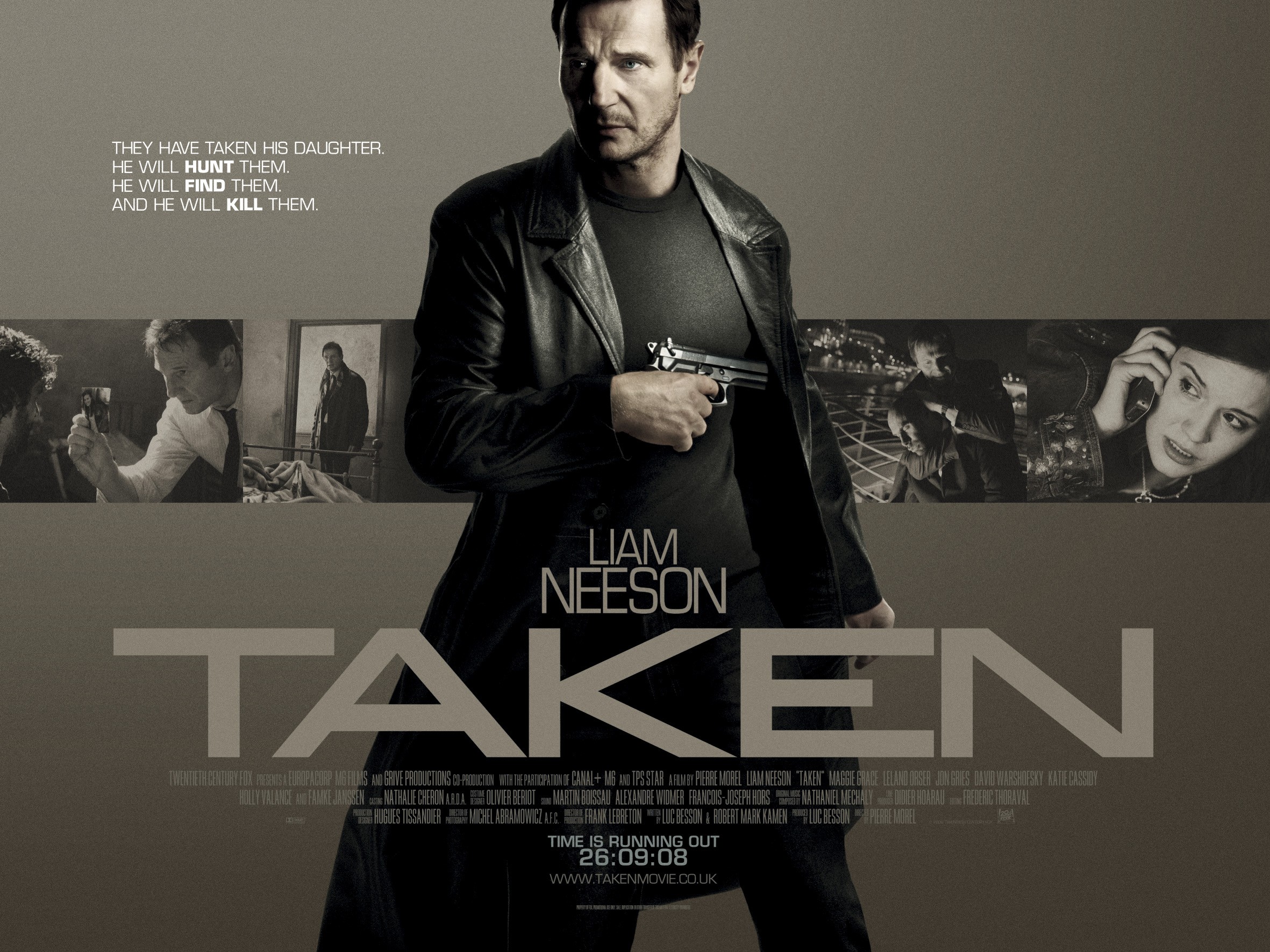 Mega Sized Movie Poster Image for Taken (#4 of 6)