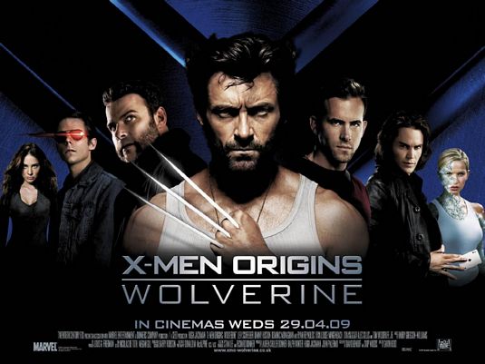 X-Men Origins: Wolverine Movie Poster