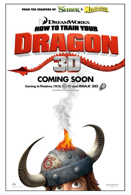 How to Train Your Dragon Movie Poster