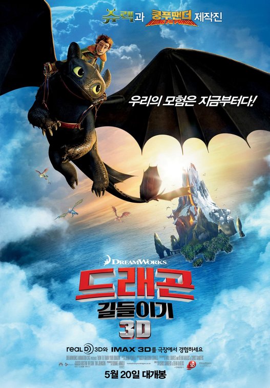 How to Train Your Dragon Movie Poster