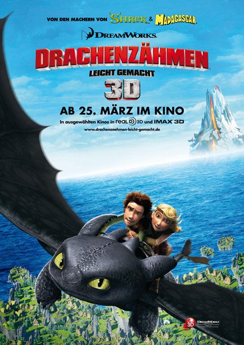 How to Train Your Dragon Movie Poster