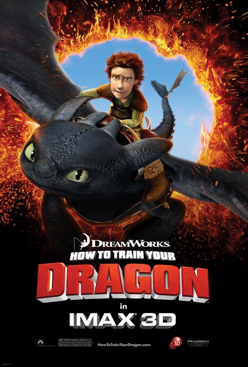 How to Train Your Dragon Movie Poster