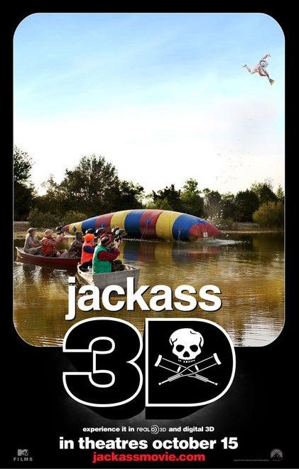 Jackass 3-D Movie Poster