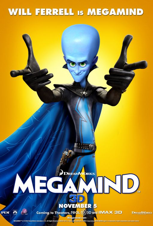 Megamind Movie Poster