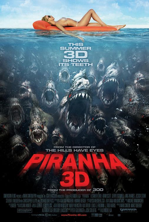 Piranha 3-D Movie Poster