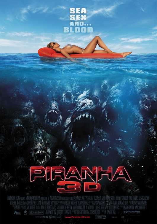 Piranha 3-D Movie Poster