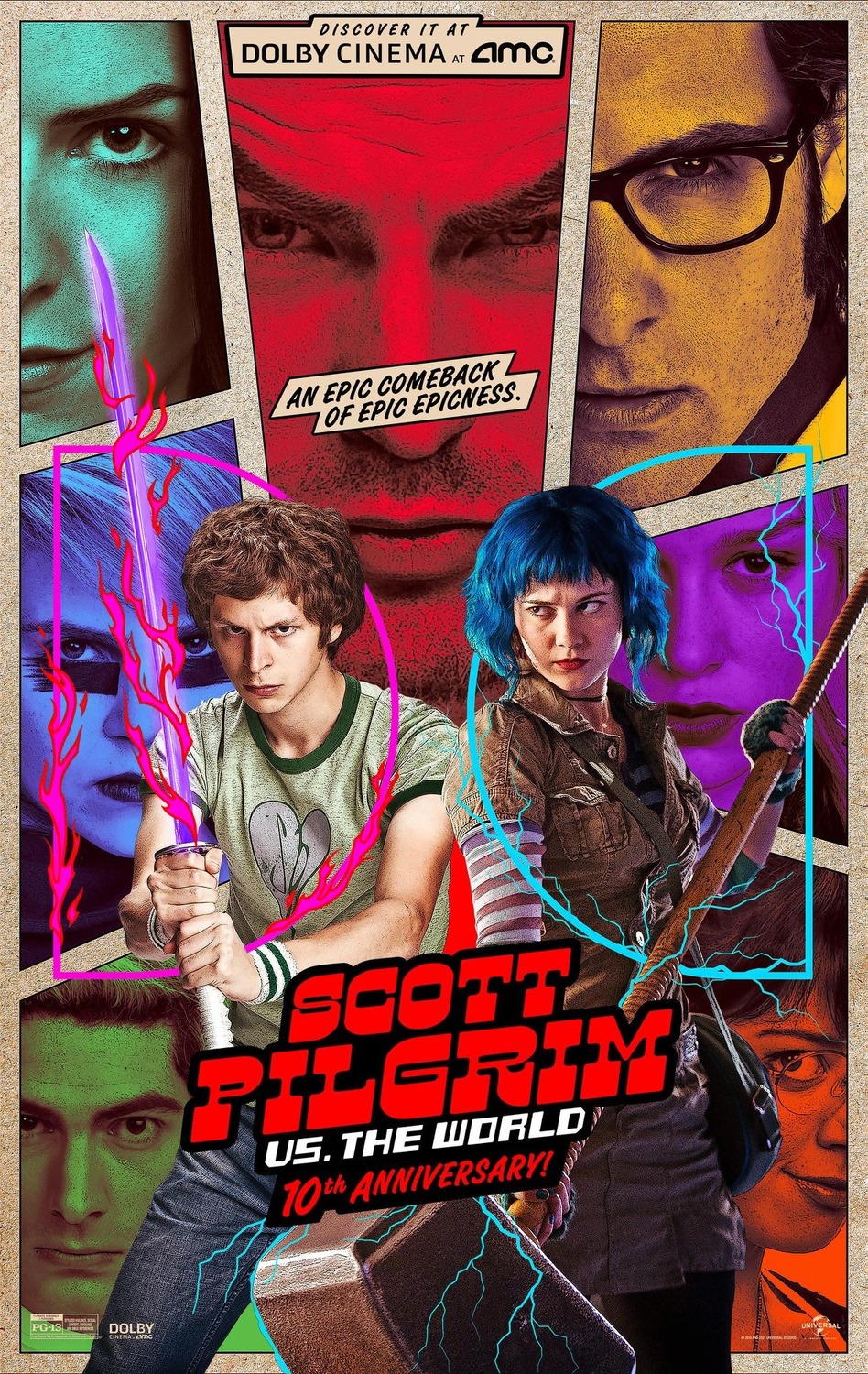 Extra Large Movie Poster Image for Scott Pilgrim vs. the World (#12 of 12)