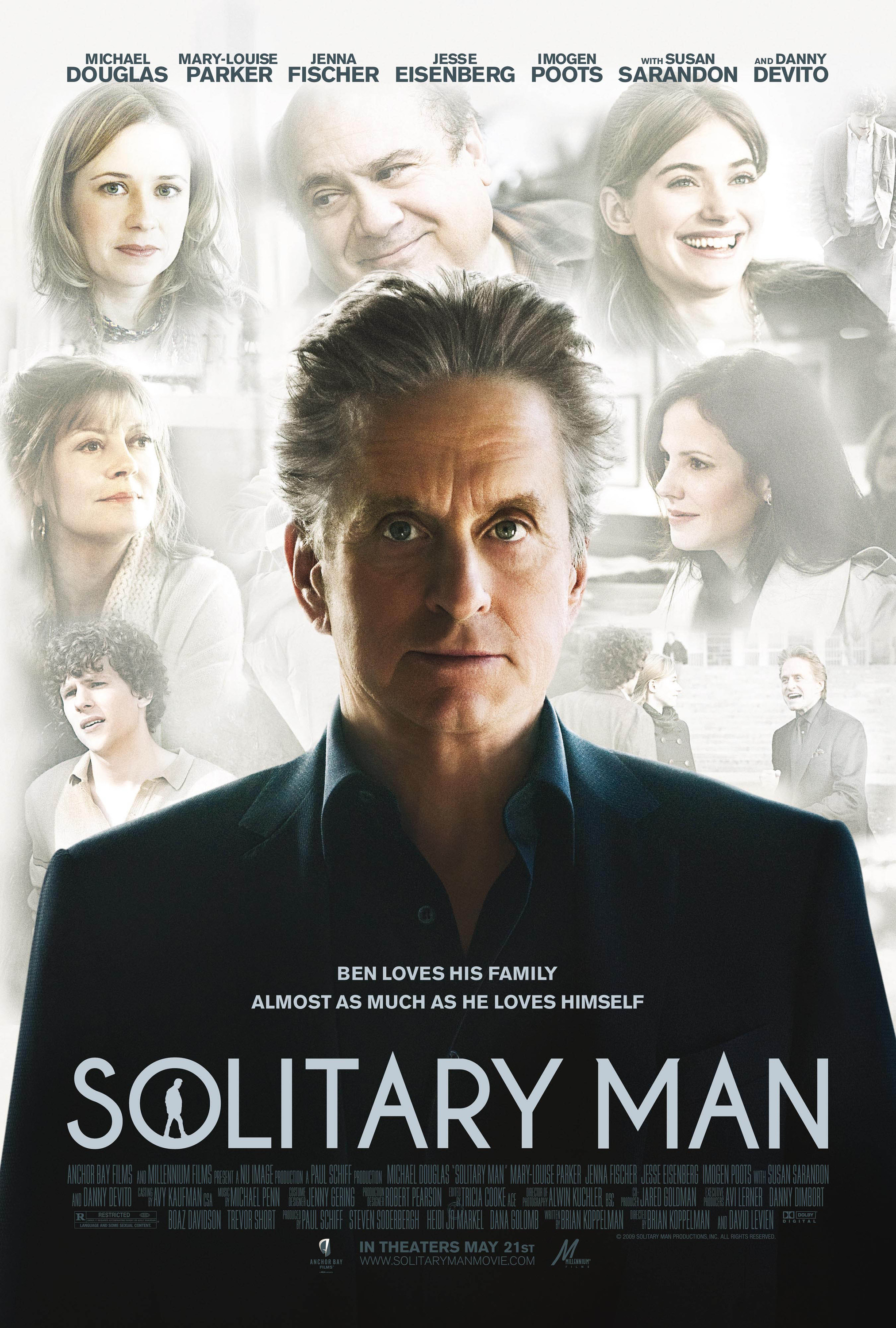 Mega Sized Movie Poster Image for Solitary Man 