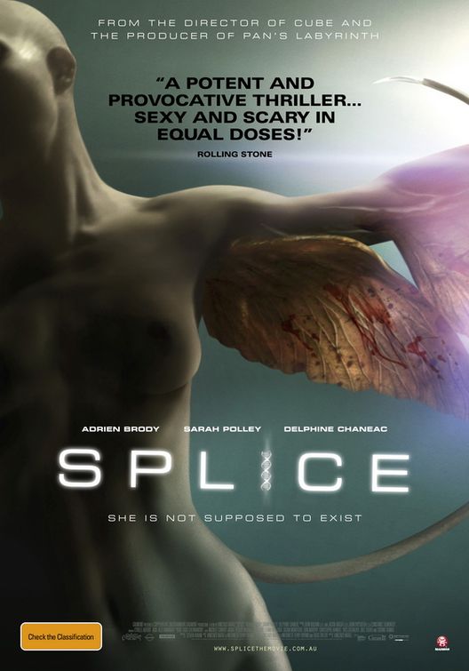 Splice Movie Poster