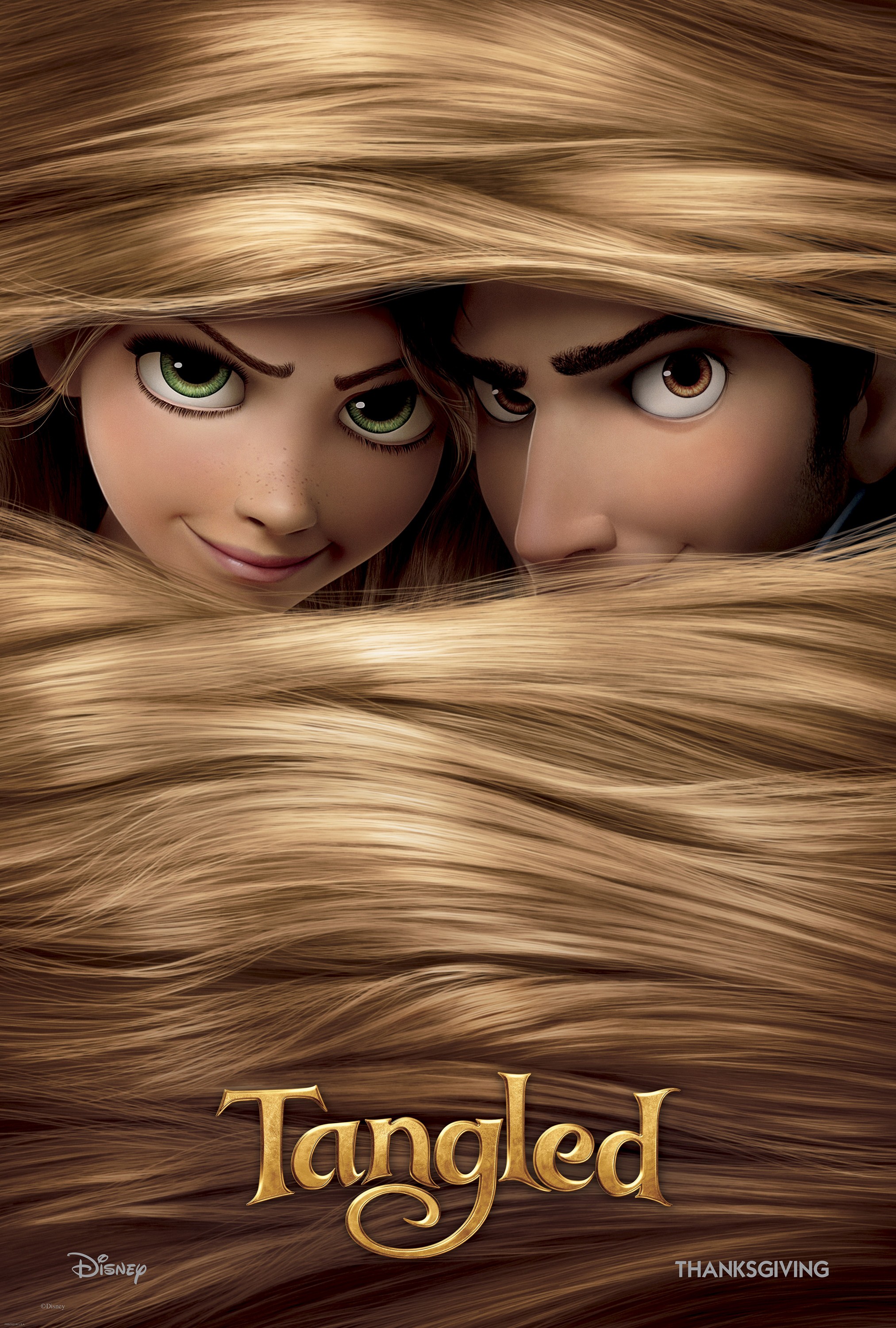 Mega Sized Movie Poster Image for Tangled (#1 of 6)