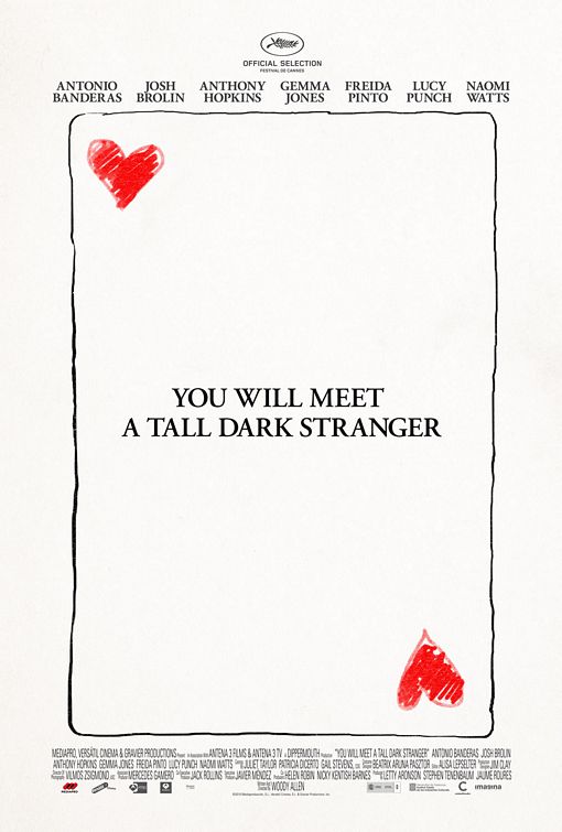 You Will Meet a Tall Dark Stranger Movie Poster