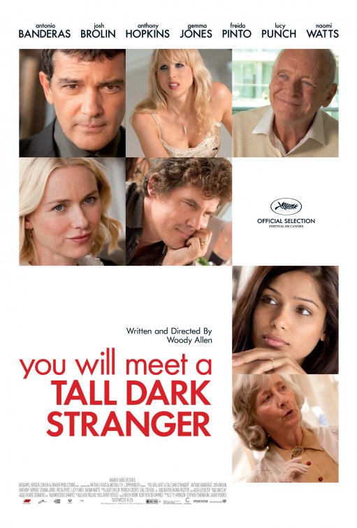 You Will Meet a Tall Dark Stranger Movie Poster