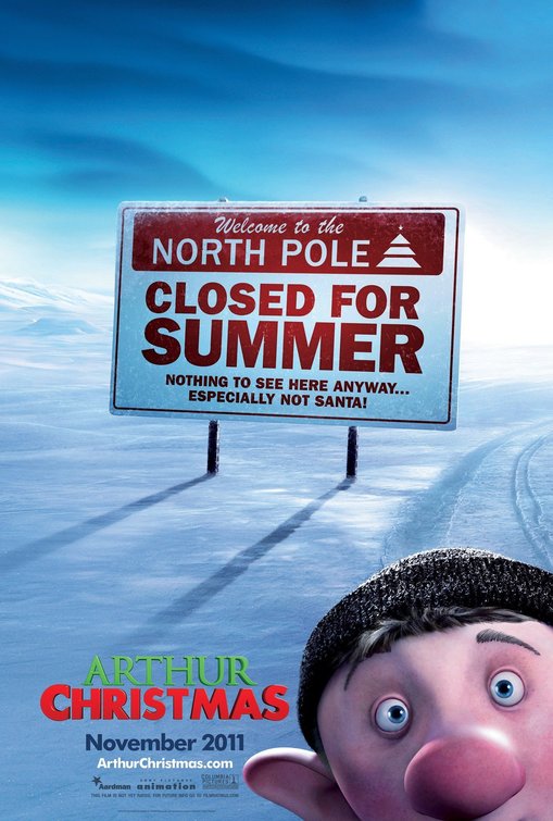 Arthur Christmas Movie Poster