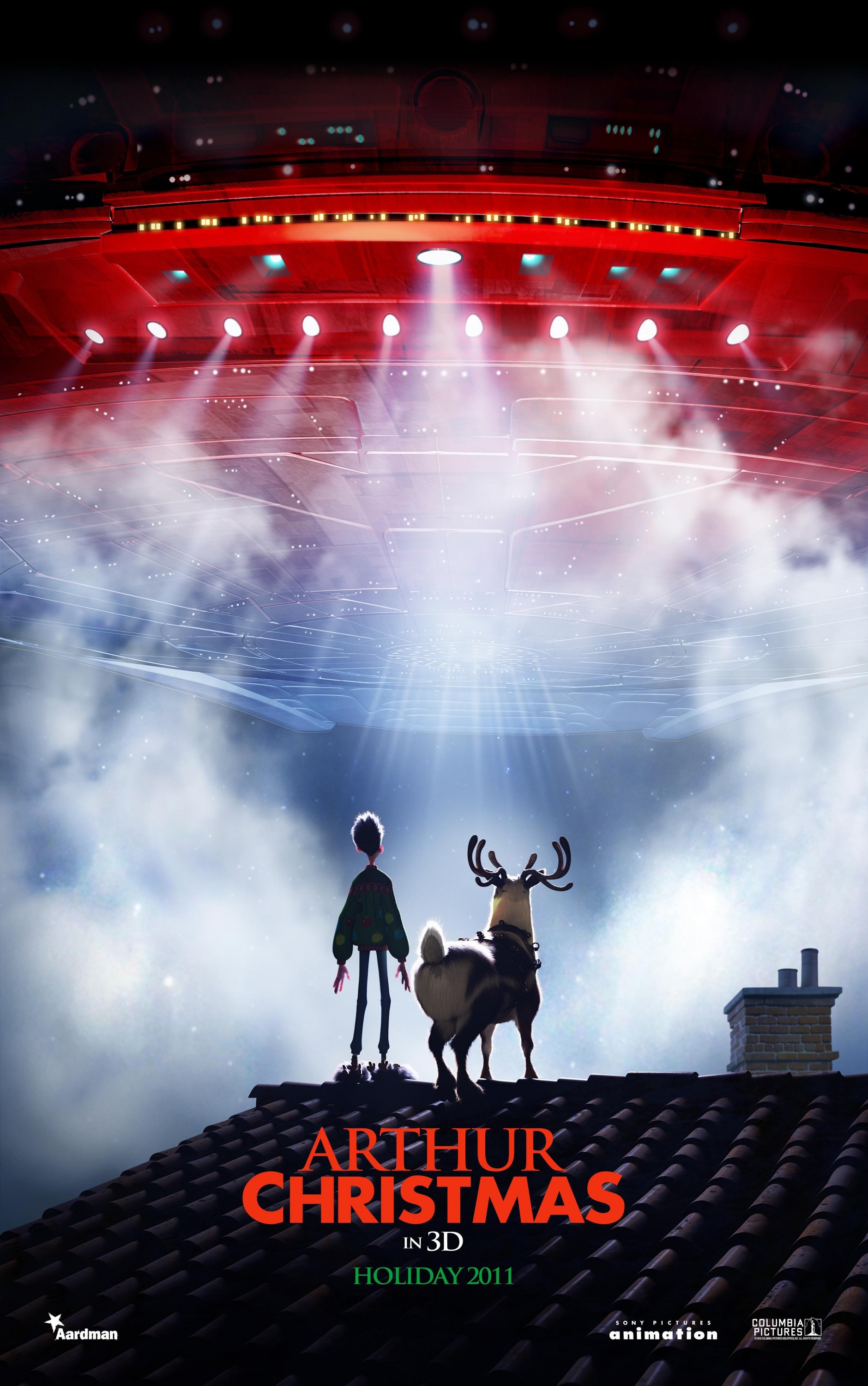 Mega Sized Movie Poster Image for Arthur Christmas (#1 of 10)