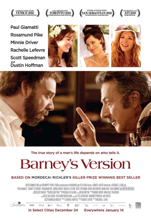 Barney's Version Movie Poster