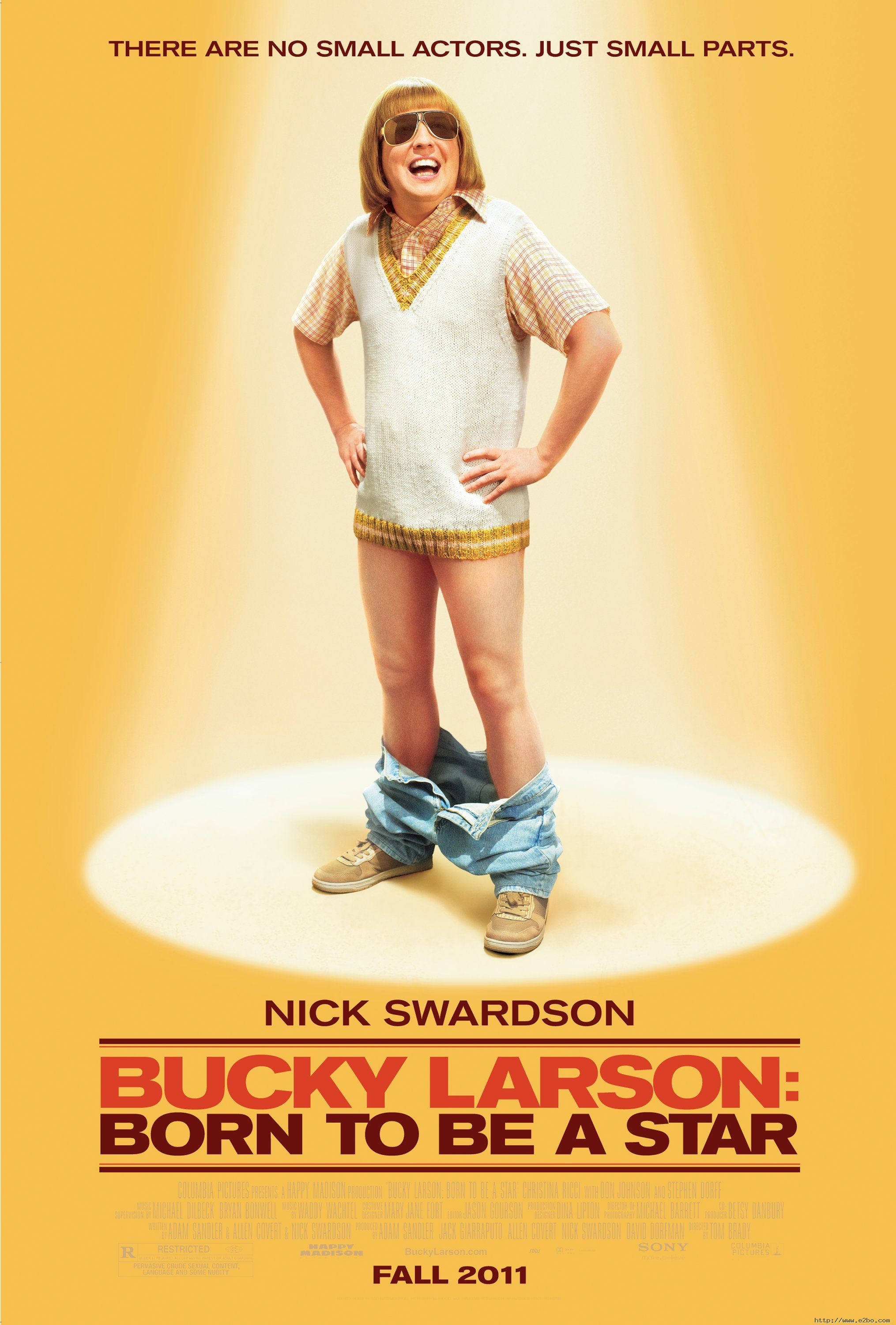 Mega Sized Movie Poster Image for Bucky Larson: Born to Be a Star 